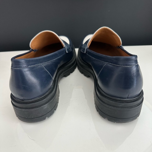 Sezane Albane Chunky Loafer in multi navy FR 37 - Picture 8 of 10